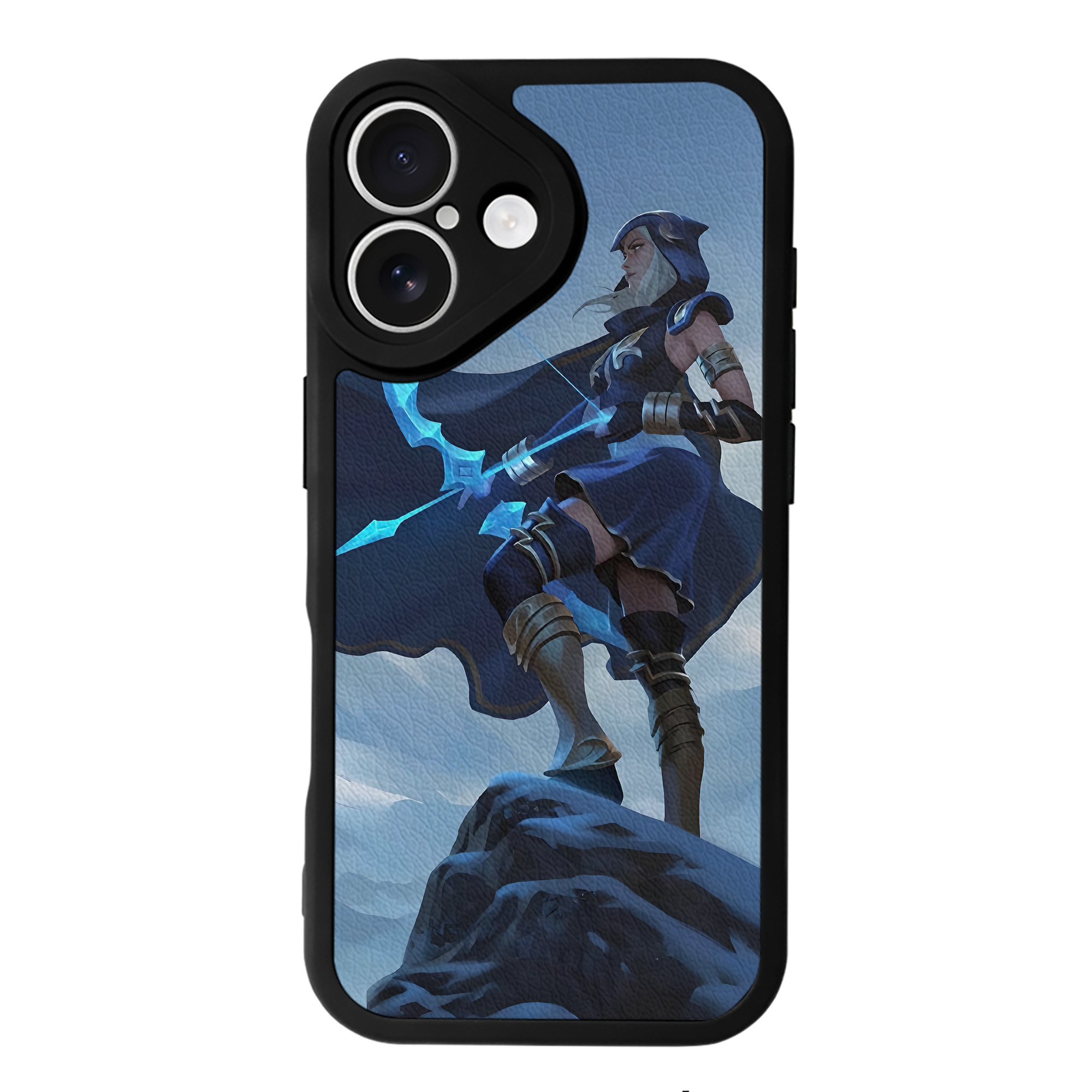 リーグ・オブ・レジェンド League of Legends LOL 【iPhone 16シリーズ対応】シリコンスマホケース（レザー調） 材質：シリコン